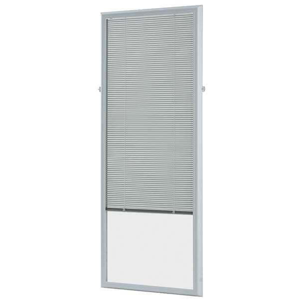 Zabitat ODL BWM256601 White Cordless Add On Enclosed Blinds with 1/2 in
